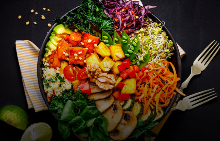 Vegan Hoi Sin Stirfry Buddha Bowl