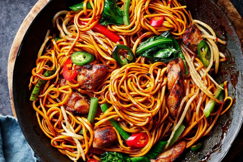 Asian style noodles