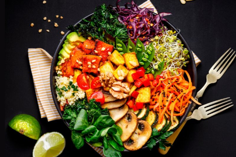 Vegan Hoi Sin Stirfry Buddha Bowl
